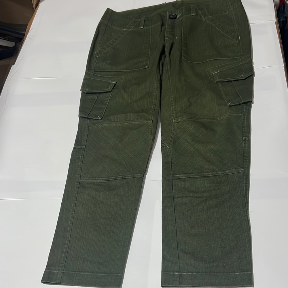 Mountain Hardwear Dark Green Cargo Pants for Men